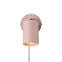 Nordlux wall luminaire EXPLORE GU10 IP20, soft pink 