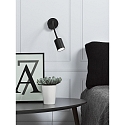 Nordlux Luminaire mural EXPLORE FLEX ARM avec interrupteur, avec prise de courant GU10 IP20, noir profond 