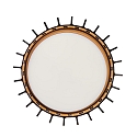 Plafonnier ext�rieur ALUDRA E27 IP54, seaside noir gradable