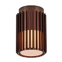 Plafonnier ext�rieur ALUDRA E27 IP54, seaside brun m�tallique gradable
