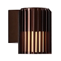 Luminaire mural d'ext�rieur ALUDRA E27 IP54, seaside brun m�tallique gradable