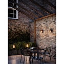 Nordlux Luminaire mural d'ext�rieur ALUDRA E27 IP54, seaside brun m�tallique gradable