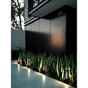 Borne d'�clairage ALUDRA 45 E27 IP44, seaside noir gradable