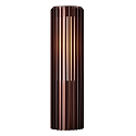 Borne d'�clairage ALUDRA 45 E27 IP44, seaside brun m�tallique gradable