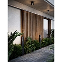 Nordlux Borne d'�clairage ALUDRA 95 E27 IP44, seaside noir gradable