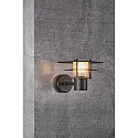 Luminaire mural d’extérieur BASTIA 24 E14 IP54 noir
