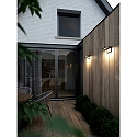 Nordlux LED Outdoor Wall luminaire AGENA Solar luminaire, 5W, 3000K, IP44, black