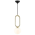 design for the people by Nordlux Luminaire � suspension SHAPES 27 E27 IP20 scintillant, laiton, noir