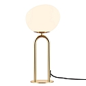 design for the people by Nordlux Lampe de table SHAPES E27 IP20 scintillant, laiton, noir