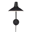design for the people by Nordlux Luminaire mural DARCI E14 IP20 scintillant, noir
