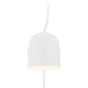 design for the people by Nordlux Luminaire mural ANGLE GU10 IP20, scintillant, gris, blanche