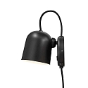 design for the people by Nordlux Luminaire mural ANGLE GU10 IP20, scintillant, noir 