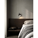 design for the people by Nordlux Luminaire mural ANGLE GU10 IP20, scintillant, noir 
