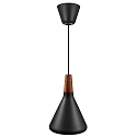 Luminaire à suspension NORI 18 E27 IP20 scintillant, noir , blanche