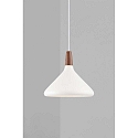 design for the people by Nordlux Luminaire à suspension NORI 27 E27 IP20, scintillant, noir , blanche gradable