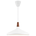Luminaire à suspension NORI 39 E27 IP20, blanche gradable