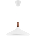 design for the people by Nordlux Luminaire à suspension NORI 39 E27 IP20, blanche gradable