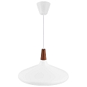 design for the people by Nordlux Luminaire à suspension NORI 39 E27 IP20, blanche gradable
