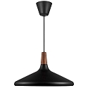 design for the people by Nordlux Luminaire à suspension NORI 39 E27 IP20, noir gradable