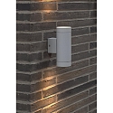 Luminaire mural d�ext�rieur TIN MAXI haut bas GU10 IP54, d�gager, blanche 