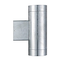 Nordlux Luminaire mural d’extérieur TIN MAXI DOUBLE GU10 IP54, mat, galvanisé 