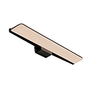 Luminaire mural TINIA 60 IP44, noir mat gradable