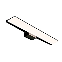 Luminaire mural TINIA 60 IP44, noir mat gradable