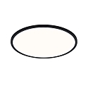 Nordlux ceiling luminaire OJA 42 IP54 CCT DIM round, CCT Switch IP54, black matt dimmable