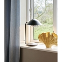 Lampe de table FREYA E14 IP20, noir mat 