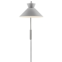 Nordlux Luminaire mural DIAL E27 IP20, gris 