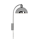 Nordlux Luminaire mural ELLEN 20 E14 IP20, chrome, scintillant gradable