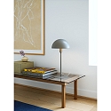 Nordlux Lampe de table ELLEN 20 semi-circulaire, avec interrupteur, avec douille E14 IP20, brun clair, mat 