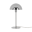 Lampe de table ELLEN 20 semi-circulaire, avec interrupteur, avec douille E14 IP20, chrom� poli 