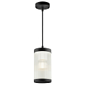 Nordlux Luminaire suspendu d'ext�rieur COUPAR avec diffuseur E27 IP33, noir mat gradable