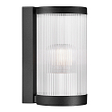 Luminaire mural d'ext�rieur COUPAR avec diffuseur E27 IP54, noir mat gradable