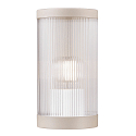 Nordlux outdoor wall luminaire COUPAR with diffuser E27 IP54, mat, sand coloured dimmable