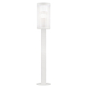 Nordlux outdoor floor lamp COUPAR with diffuser E27 IP54, white matt dimmable