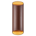 Nordlux Luminaire mural d�ext�rieur NICO ROUND 22 haut bas, cylindrique GU10 IP54, rouille gradable
