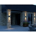 Nordlux Luminaire mural d�ext�rieur NICO ROUND 22 haut bas, cylindrique GU10 IP54, rouille gradable