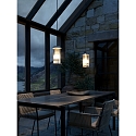 Luminaire suspendu d'extérieur LINTON E27, galvanisé 