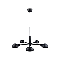 design for the people by Nordlux Luminaire � suspension NOMI 5 flammes E14 IP20, noir mat 