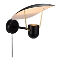 design for the people by Nordlux Luminaire mural FABIOLA GU10 IP20, noir 