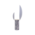 design for the people by Nordlux Lampe de table CACHÉ GU10 IP20, gris, mat 