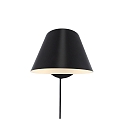Luminaire mural STAY SHORT E27 IP20, noir  