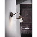 Nordlux Luminaire mural d�ext�rieur LUXEMBOURG avec abat-jour E27 IP54, rouille gradable