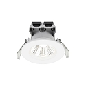 Nordlux Downlight FREMONT lot de 3 IP65, blanche gradable