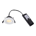 Downlight ALIKI IP44, blanc mat gradable