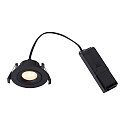 Nordlux Downlight ALIKI IP44, noir mat gradable