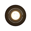 Nordlux Downlight ALIKI IP44, noir mat gradable