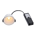 Downlight ALBRIC IP44, blanc mat gradable